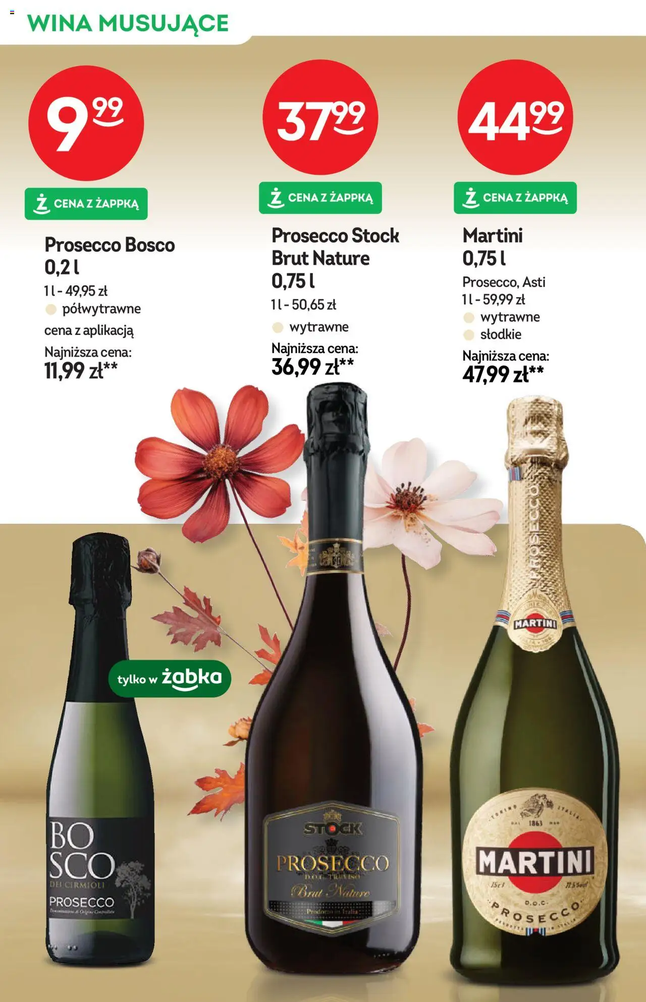 Żabka Gazetka - Katalog win od 15.10.2025 | Strona: 20 | Produkty: Martini, Prosecco