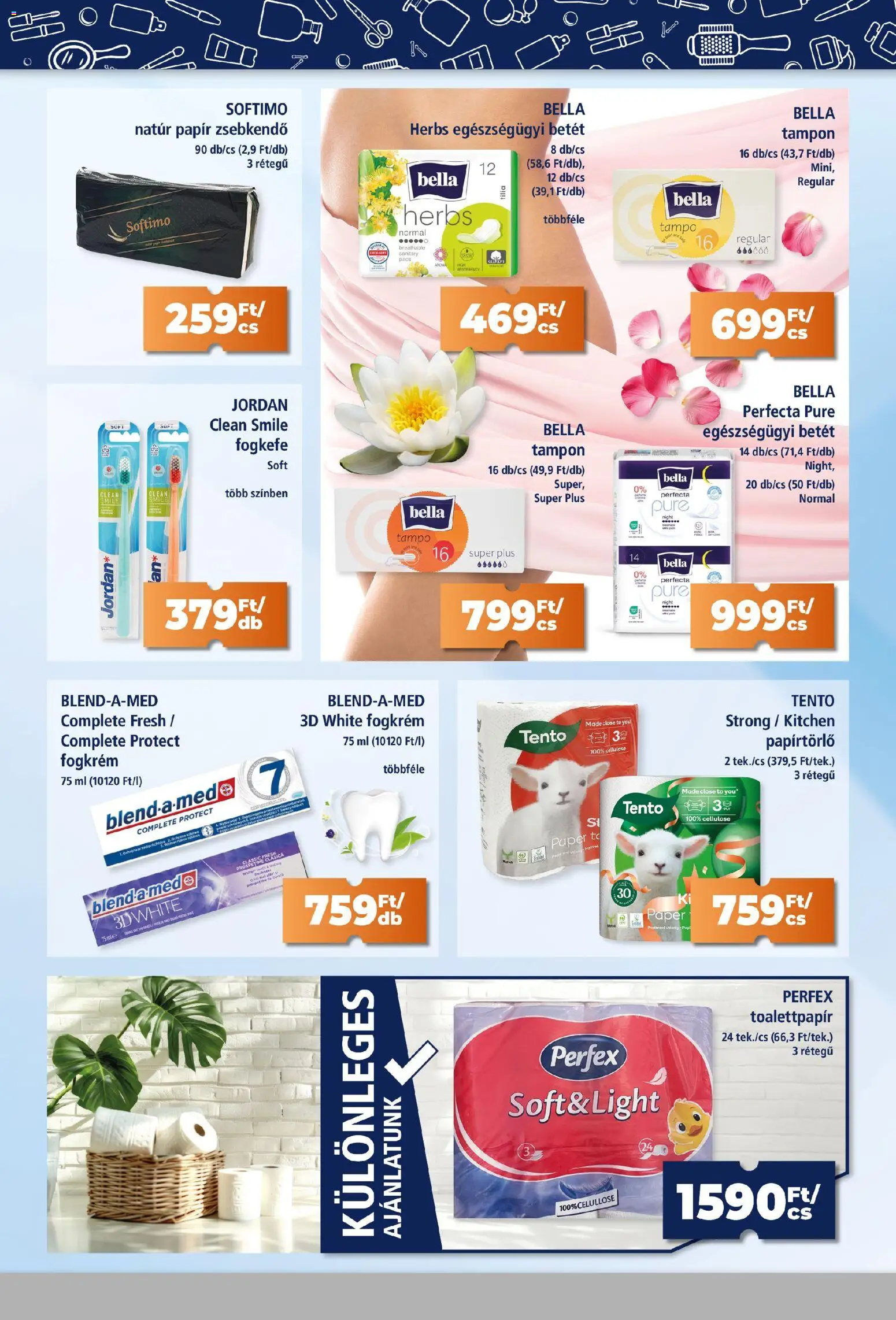 Goods Market akciós ujság - amely érvényes a következő dátumtól: 20.11.2025 | Oldal: 5 | Termékek: Papírtörlő, Fogkrém, Fogkefe