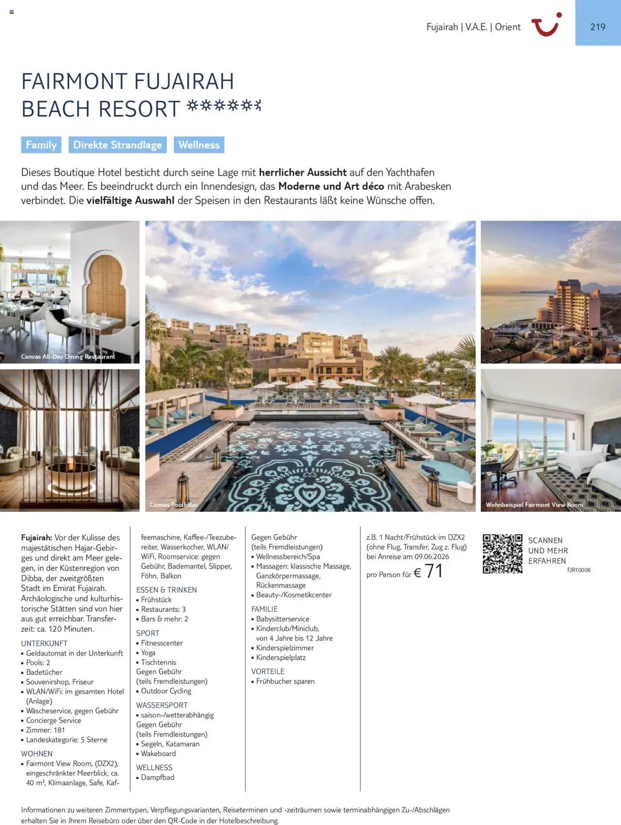 TUI Prospekt  Asien, Afrika, Orient & Indischer Ozean 2025/26 	 – gültig ab 01.11.2025 | Seite: 219