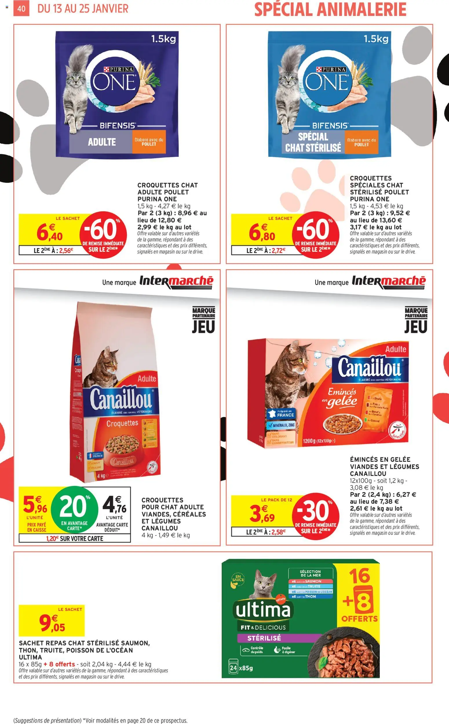 {H1} | Page: 40 | Produits: Carottes, Poids, Thon, Poisson