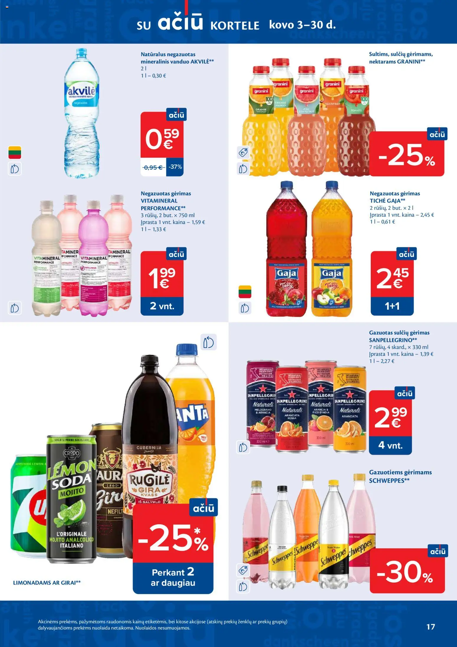 MAXIMA akcijos nuo 17.03.2026 | Puslapis: 17 | Prekių: Mineralinis vanduo