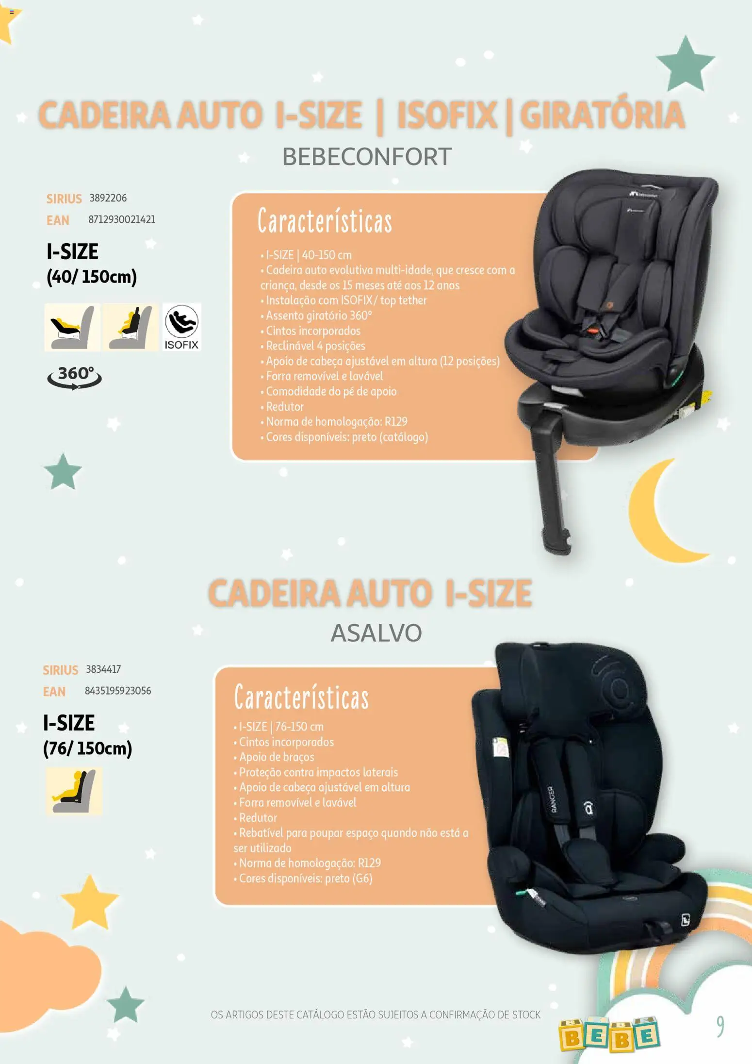 Auchan - Catálogo Puericultura │ válido de 13.01.2026 | Página: 9 | Produtos: Top, Cadeira