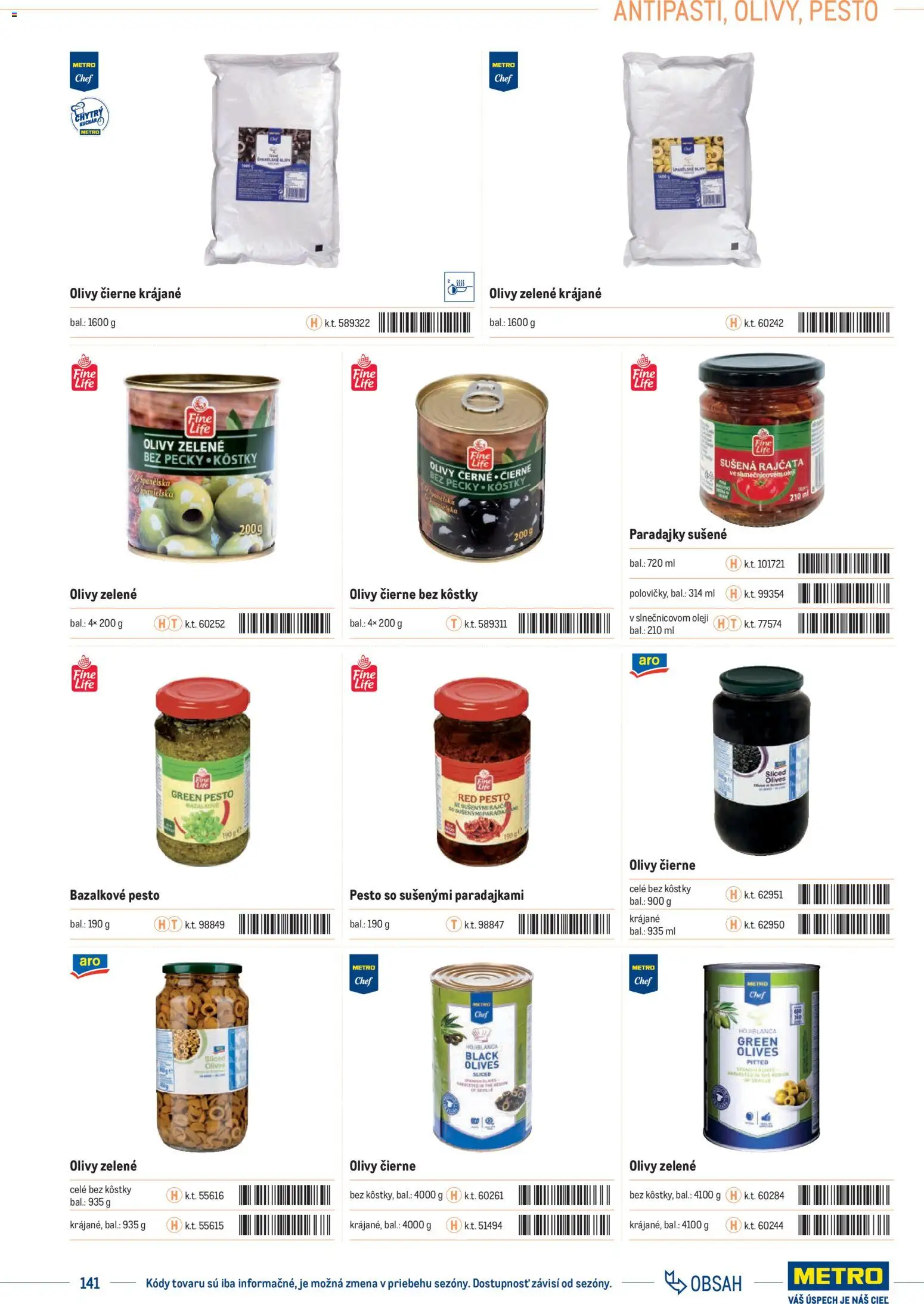Nové Metro akcie – leták je platný od 01.01.2025 | Strana: 141 | Produkty: Paradajky