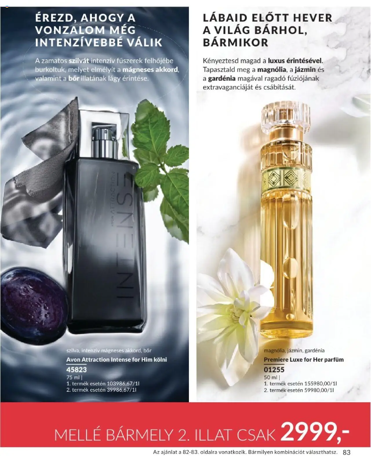 Avon akciós ujság - amely érvényes a következő dátumtól: 01.08.2025 | Oldal: 83