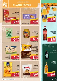 Katalog Pivac - Pregled kataloga iz trgovine Pivac, vrijedi od 02.01.2026 | Stranica: 10 | Proizvodi: Nutella, Pelinkovac, Čajni kolutići, Keks