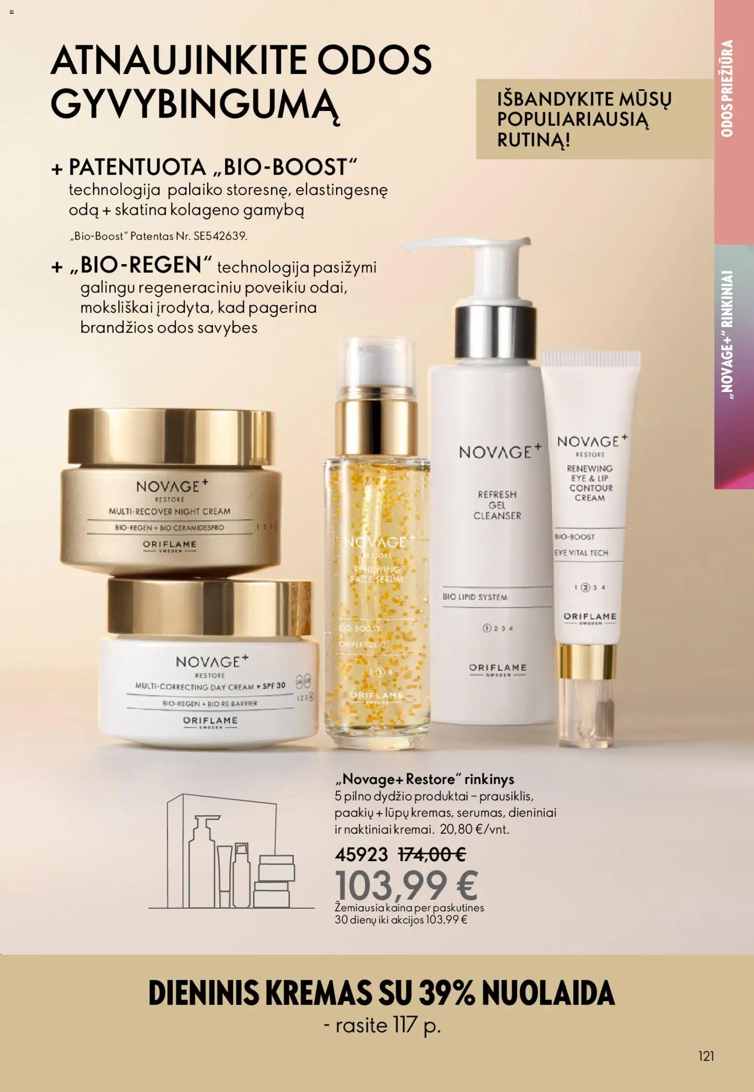 Oriflame akcijos nuo 18.02.2026 | Puslapis: 121 | Prekių: Naktiniai, Kremas