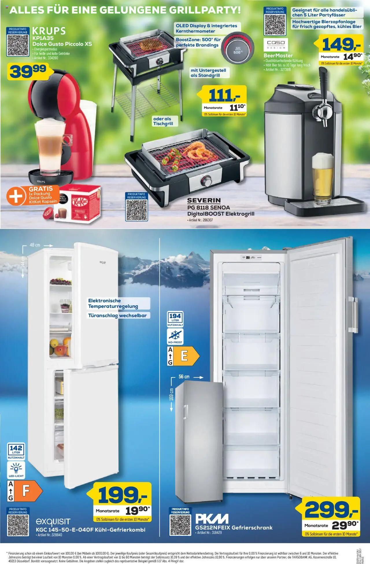 Euronics  Aktuelle Angebote - gültig ab dem 06.08.2025 | Seite: 5 | Produkte: Gefrierschrank, Krups, Bier, Dolce gusto