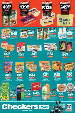 New Checkers catalogue – valid from 01.09.2025 | Page: 2 | Products: Cheese, Biscuits, Pizza, Water