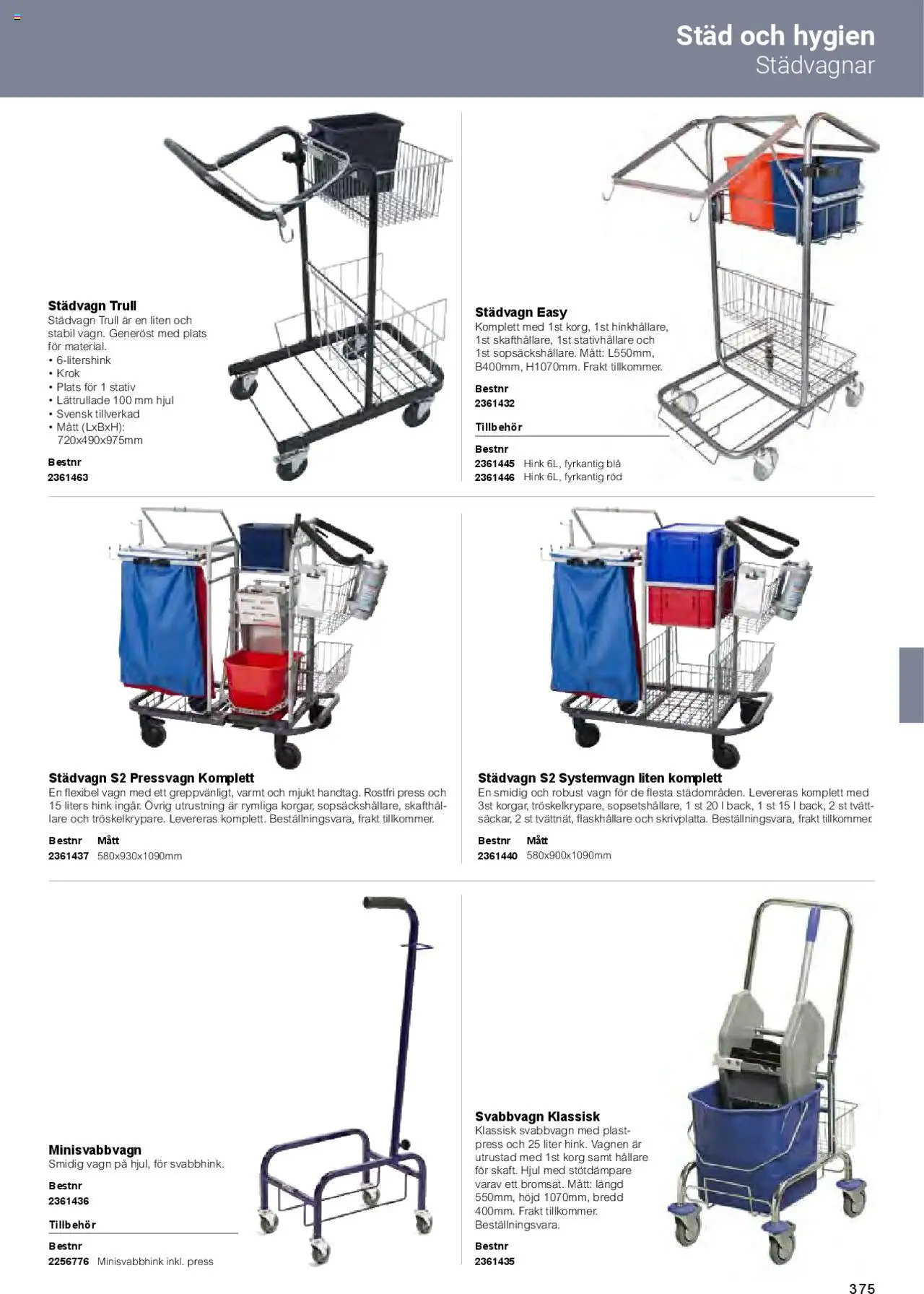 Office Depot reklamblad aktuell från 01.02.2025 | Sida: 377 | Produkter: Hink, Korg