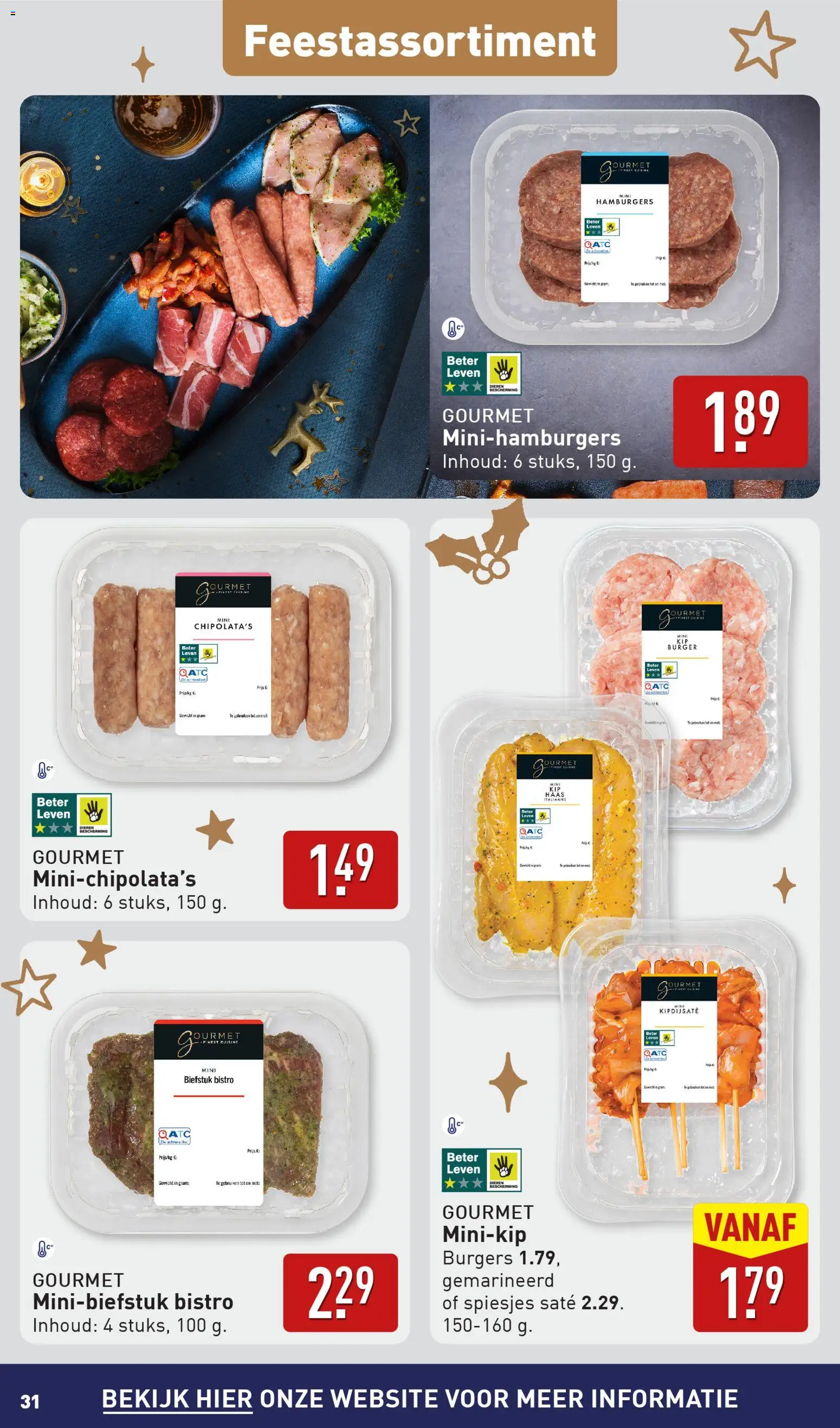 {H1} | Pagina: 31 | Producten: Biefstuk, Gewicht