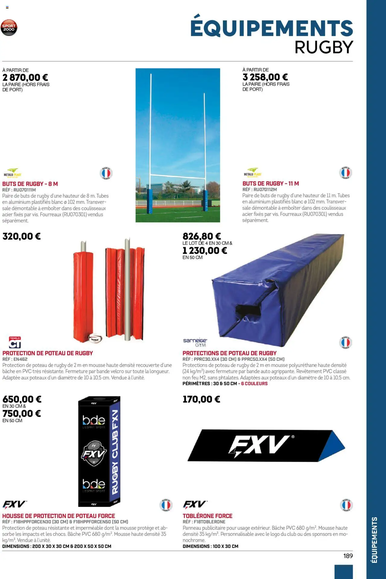 {H1} | Page: 189 | Produits: Toblerone, Mousse