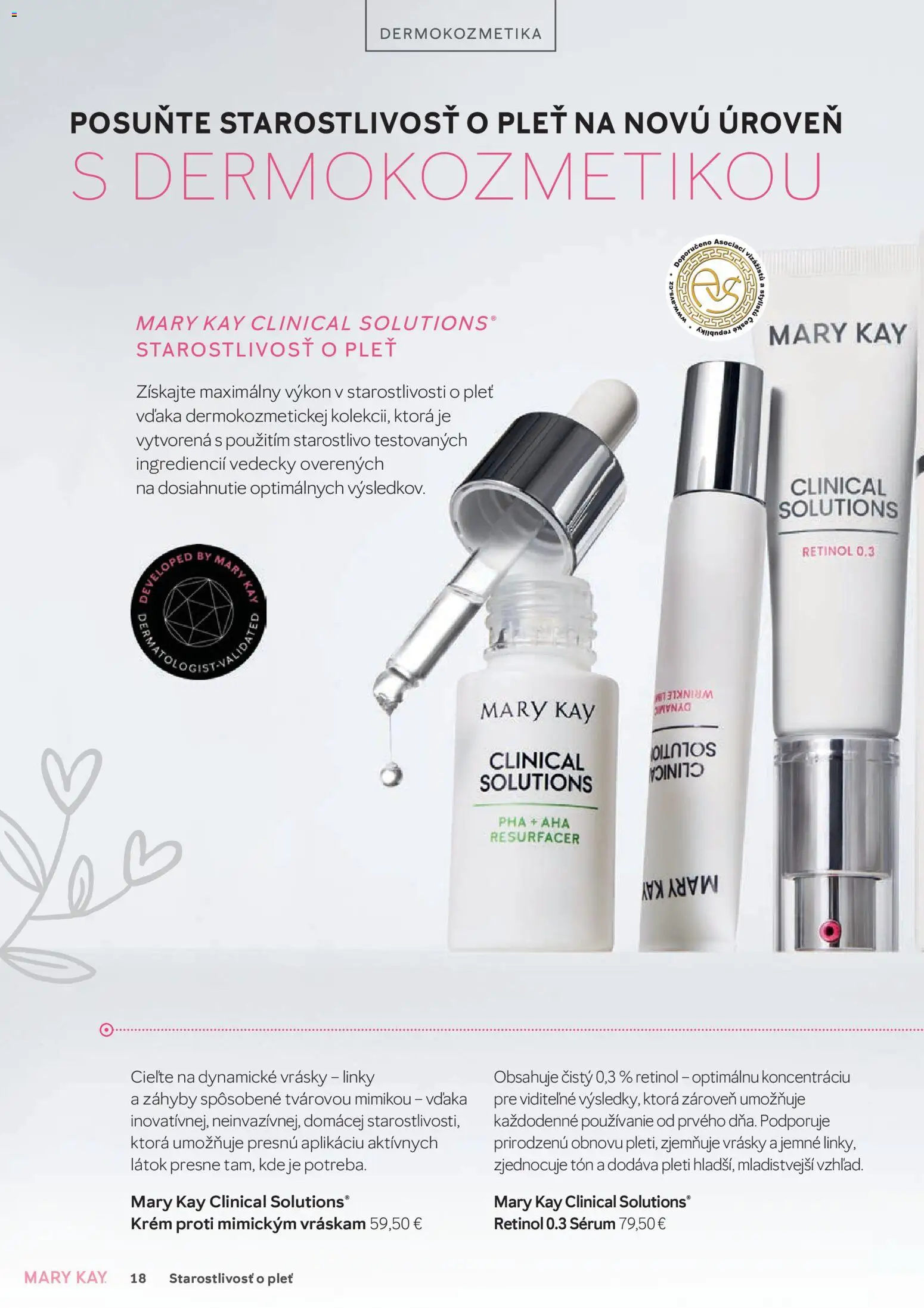 Nové Mary Kay akcie – leták je platný od 01.04.2026 | Strana: 18