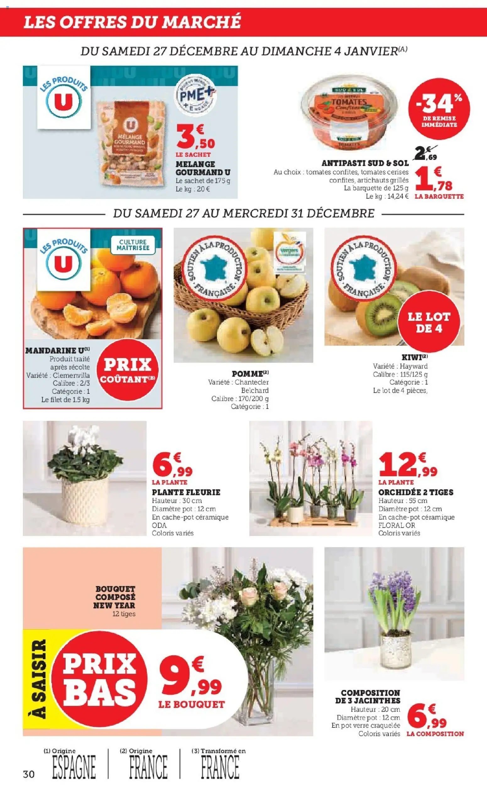 {H1} | Page: 30 | Produits: Cerises, Orchidée, Tomates