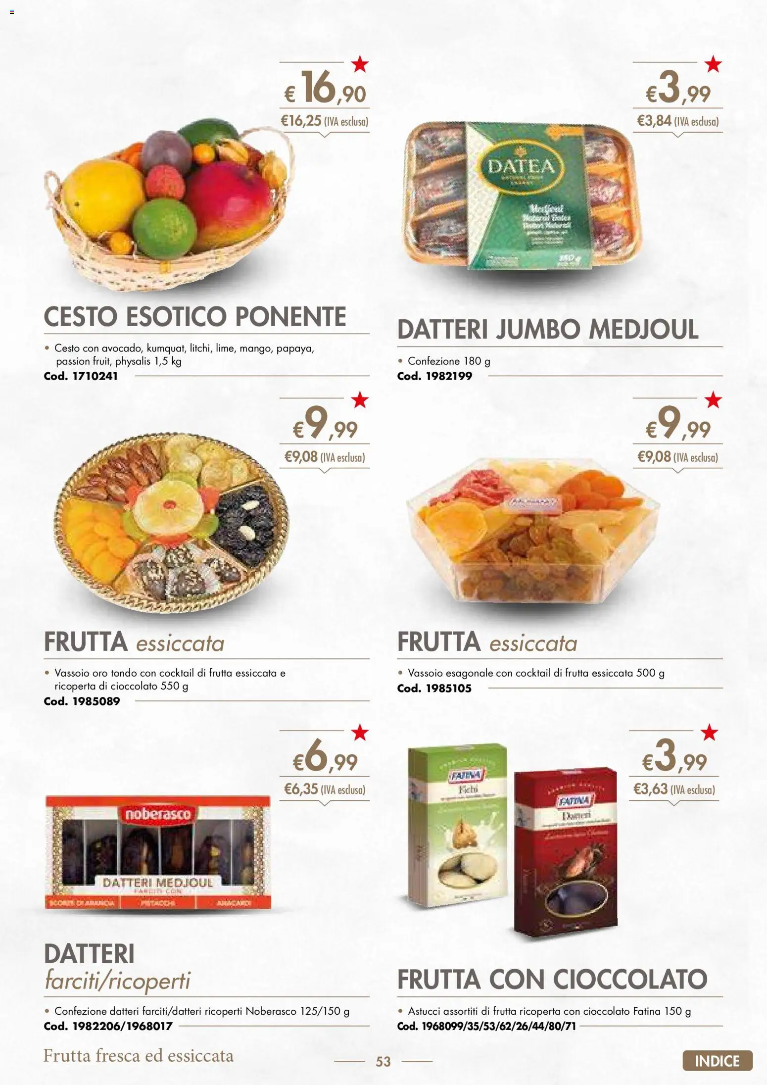 Volantino Italmark del 10.11.2025 | Pagina: 55 | Prodotti: Cioccolato, Frutta, Vassoio