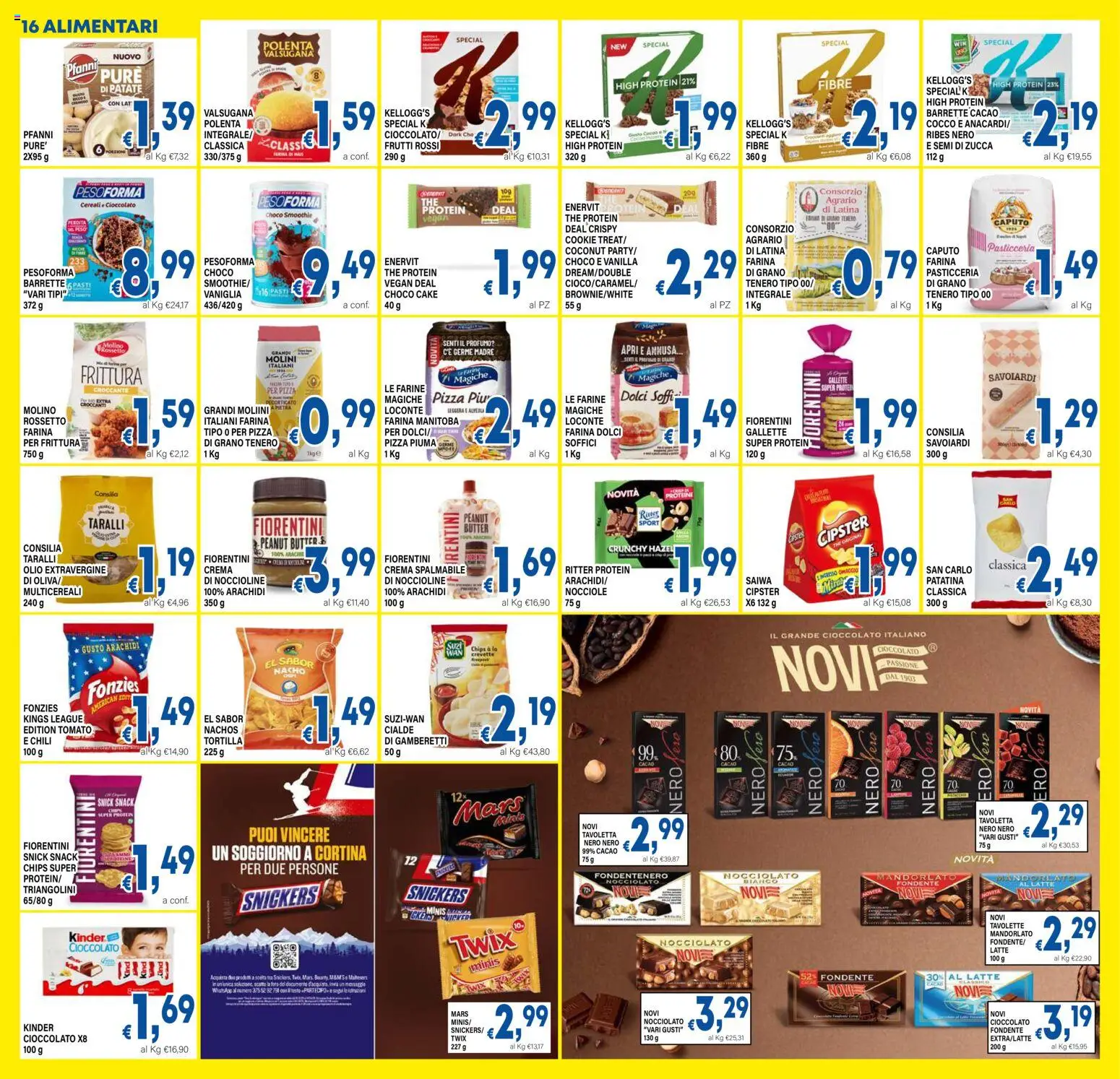 Volantino DEM del 13.02.2026 | Pagina: 16 | Prodotti: Rossetto, Taralli, Arachidi, Profumo
