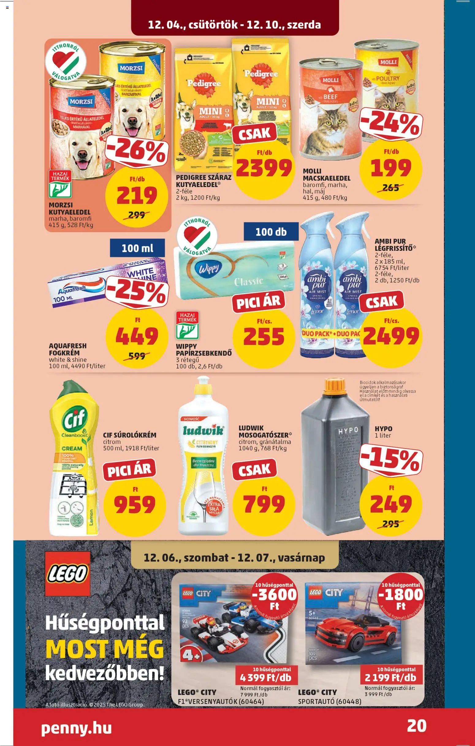 PENNY akciós ujság - amely érvényes a következő dátumtól: 04.12.2025 | Oldal: 24