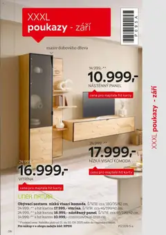 Náhled letáku XXXLutz leták - Být věrným zákazníkem se vyplatí od 01.08.2025 | Strana: 9 | Produkty: Vitrína, Komoda, Obývací sestava, Karty