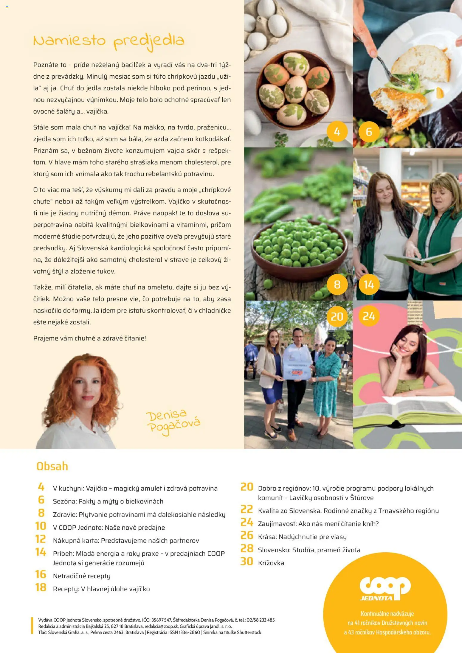 Nové COOP Jednota akcie – leták je platný od 01.03.2026 | Strana: 3 | Produkty: Vajcia