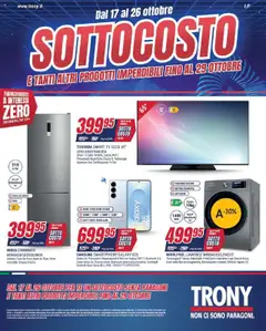 Anteprima del volantino Trony Sicilia, Calabria catalogo valido a partire dal 17.10.2025