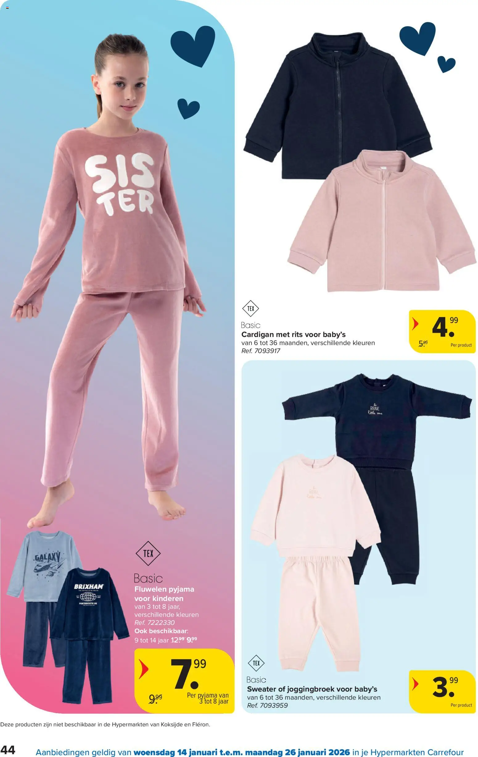 {H1} | Pagina: 44 | Producten: Sweater, Pyjama