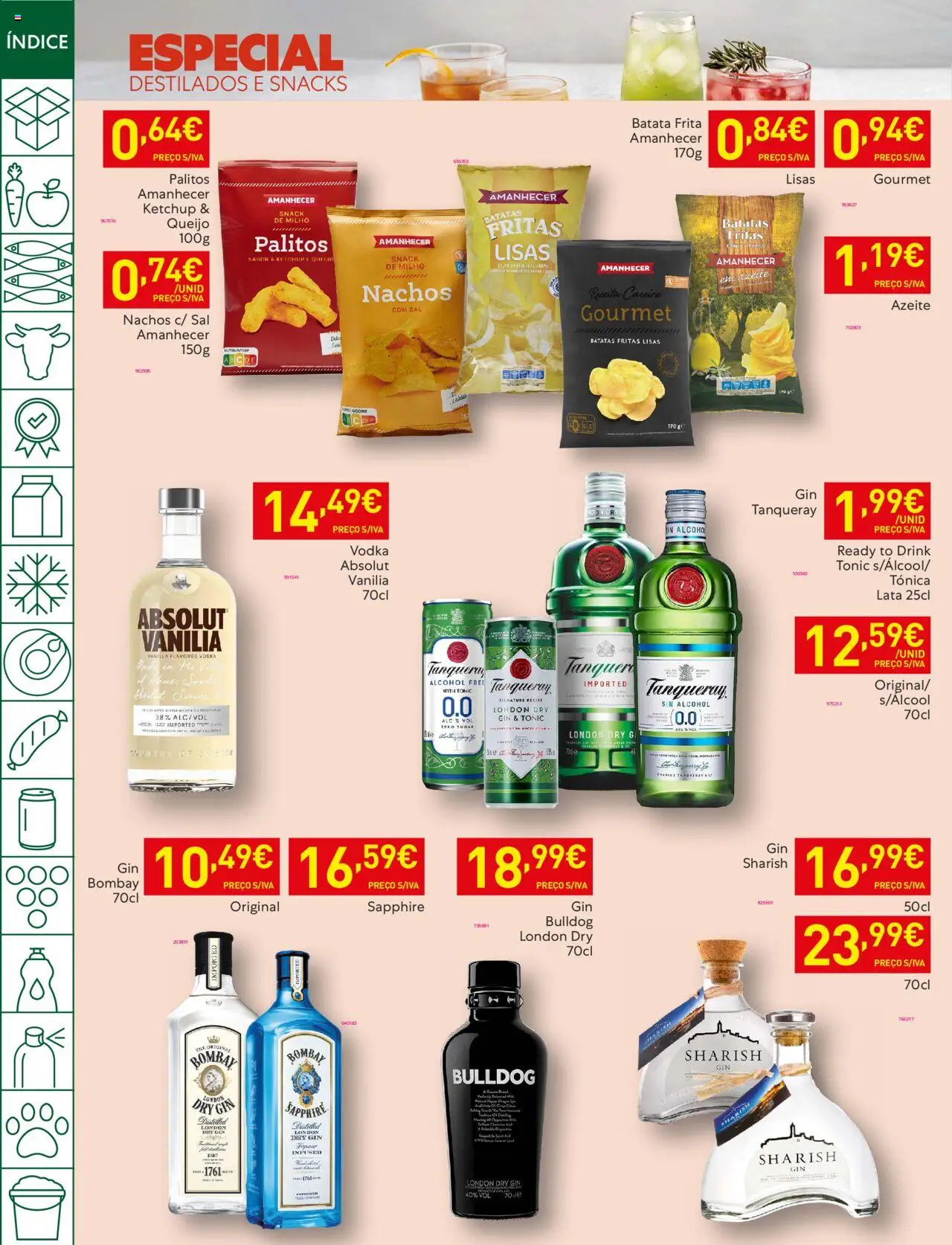 Recheio folheto │ válido de 19.08.2025 | Página: 48 | Produtos: Azeite, Queijo, Gin, Vodka