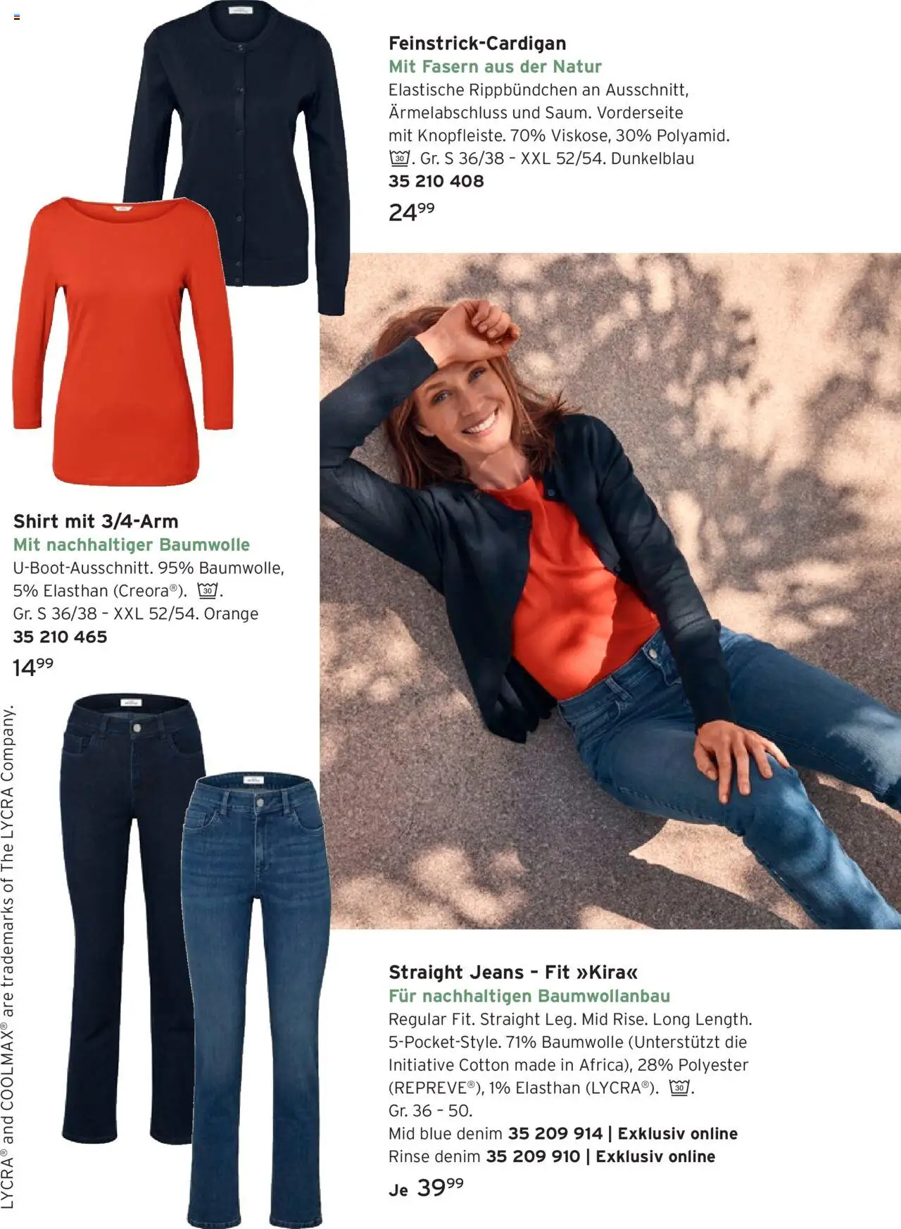 Prospekt Tchibo Happy Herbst für alle – gültig ab 24.09.2025 | Seite: 8 | Produkte: Shirt, Jeans