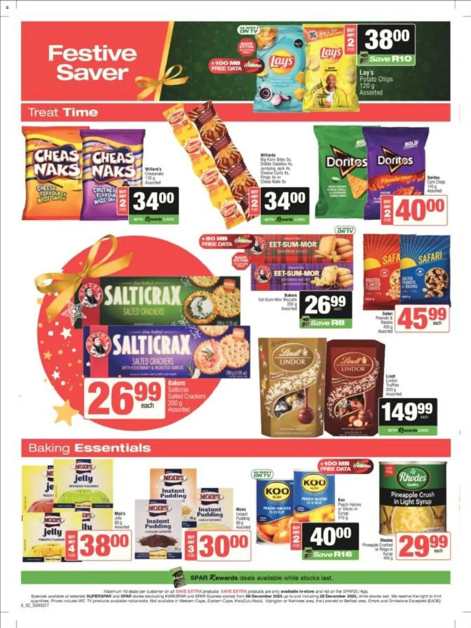 New Superspar catalogue – valid from 08.12.2025 | Page: 6 | Products: Chutney, Cheese, Pineapple, Syrup