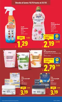 Vista previa Lidl folleto válido desde el 15.12.2025 | Página: 21 | Productos: Ψηφιακή κάμερα, Quitamanchas, Leche, Ropa