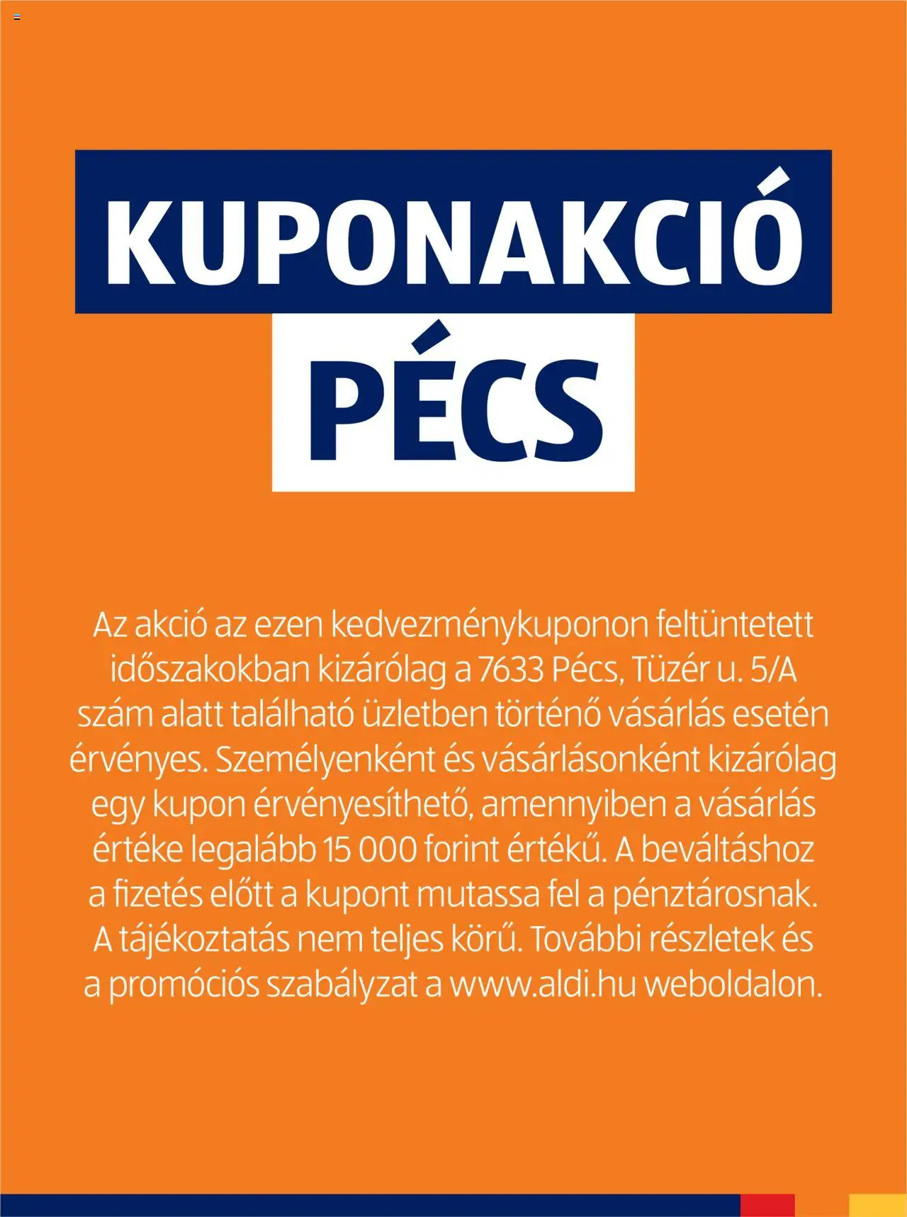 Aldi akciós ujság - amely érvényes a következő dátumtól: 11.08.2025 | Oldal: 2