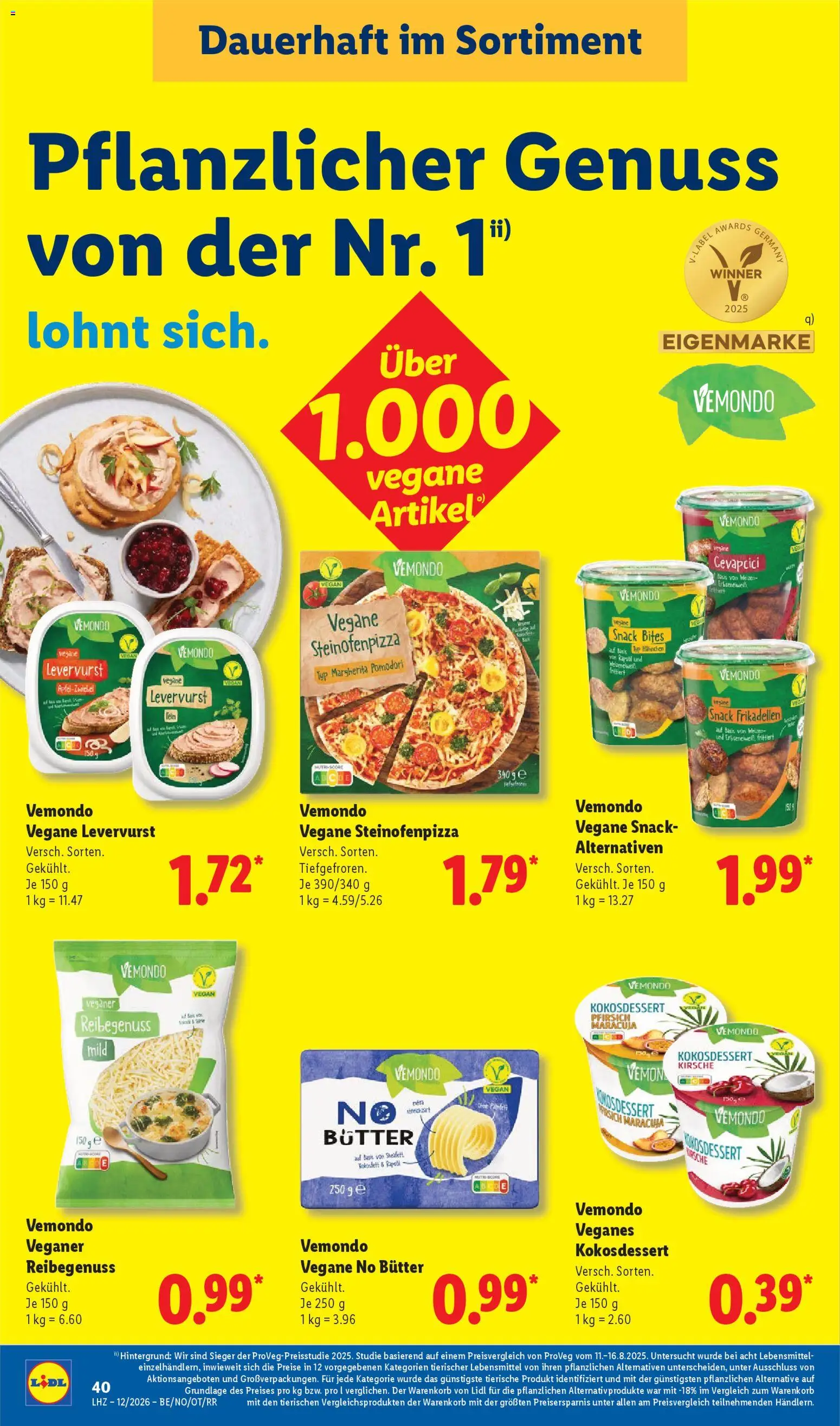 Lidl Prospekt Lüchow – gültig ab 16.03.2026 | Seite: 62 | Produkte: Hahnchen, Butter, Rapsöl, Cevapcici