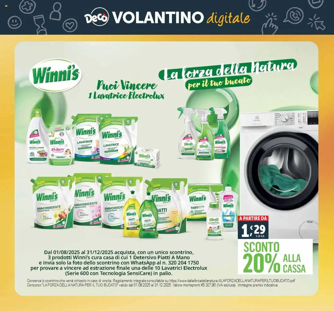 Volantino Decò del 03.10.2025 | Pagina: 37 | Prodotti: Ammorbidente, Lavatrice, Bagno