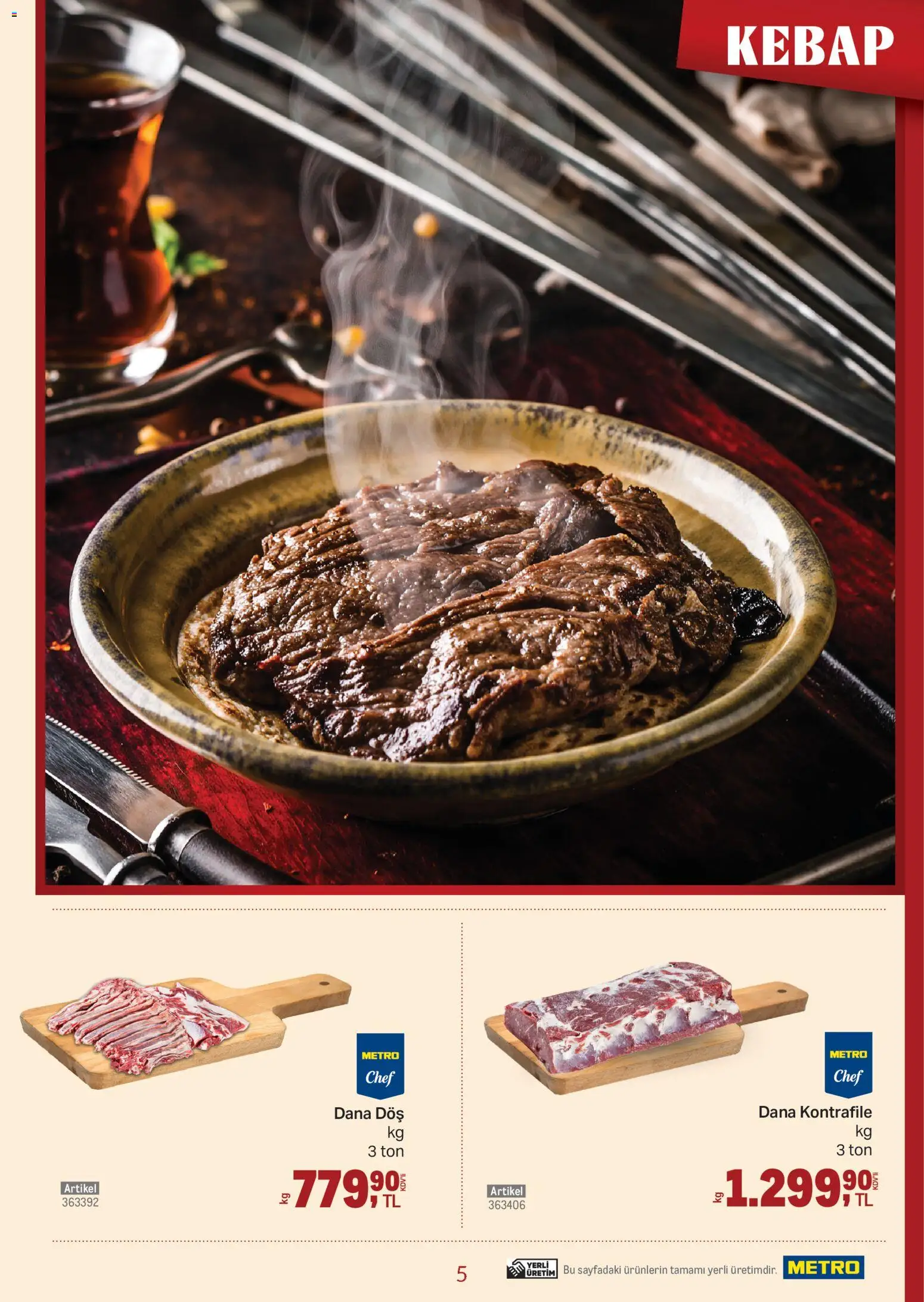 Metro - Kebap Kataloğu - 14.01.2026 tarihinden itibaren geçerlidir | Sayfa: 5