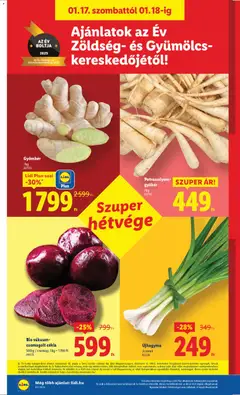 Lidl Akciós újság - amely érvényes a következő dátumtól: 15.01.2026 | Oldal: 30