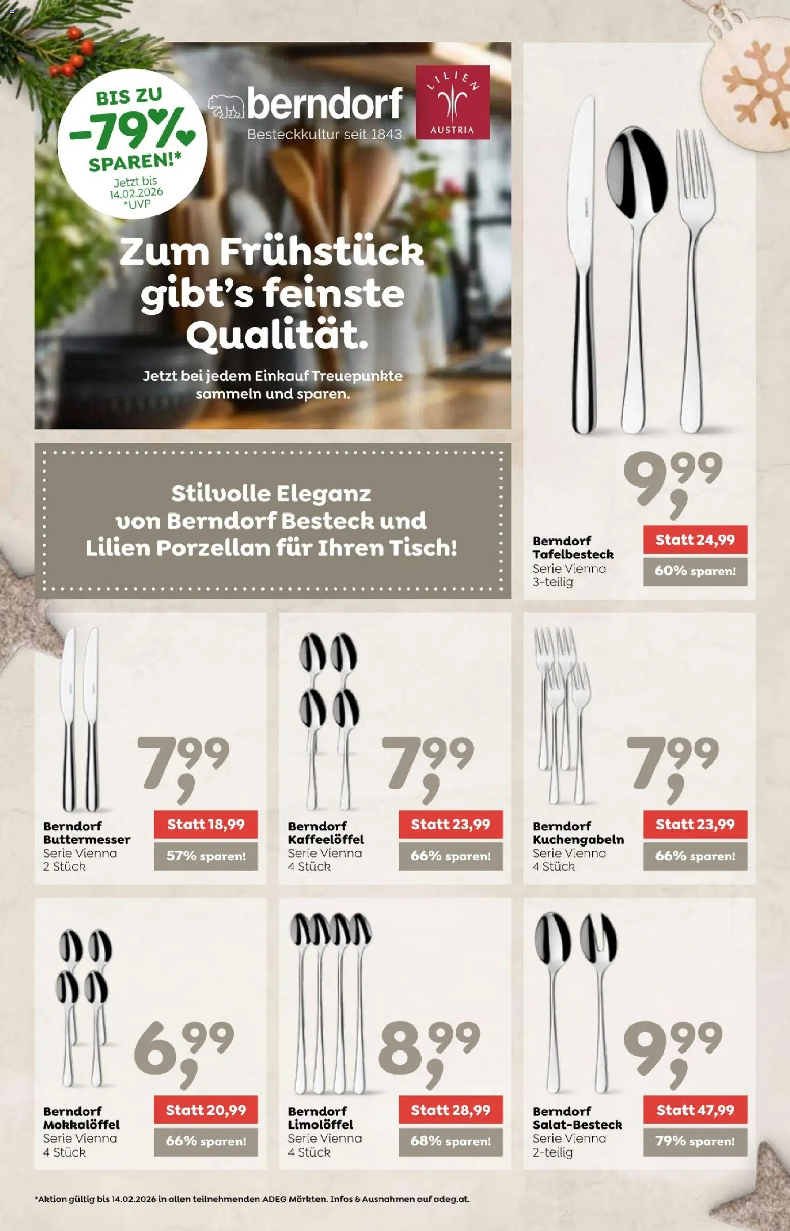 ADEG Vorarlberg gültig ab 04.12.2025 | Seite: 10 | Produkte: Tisch