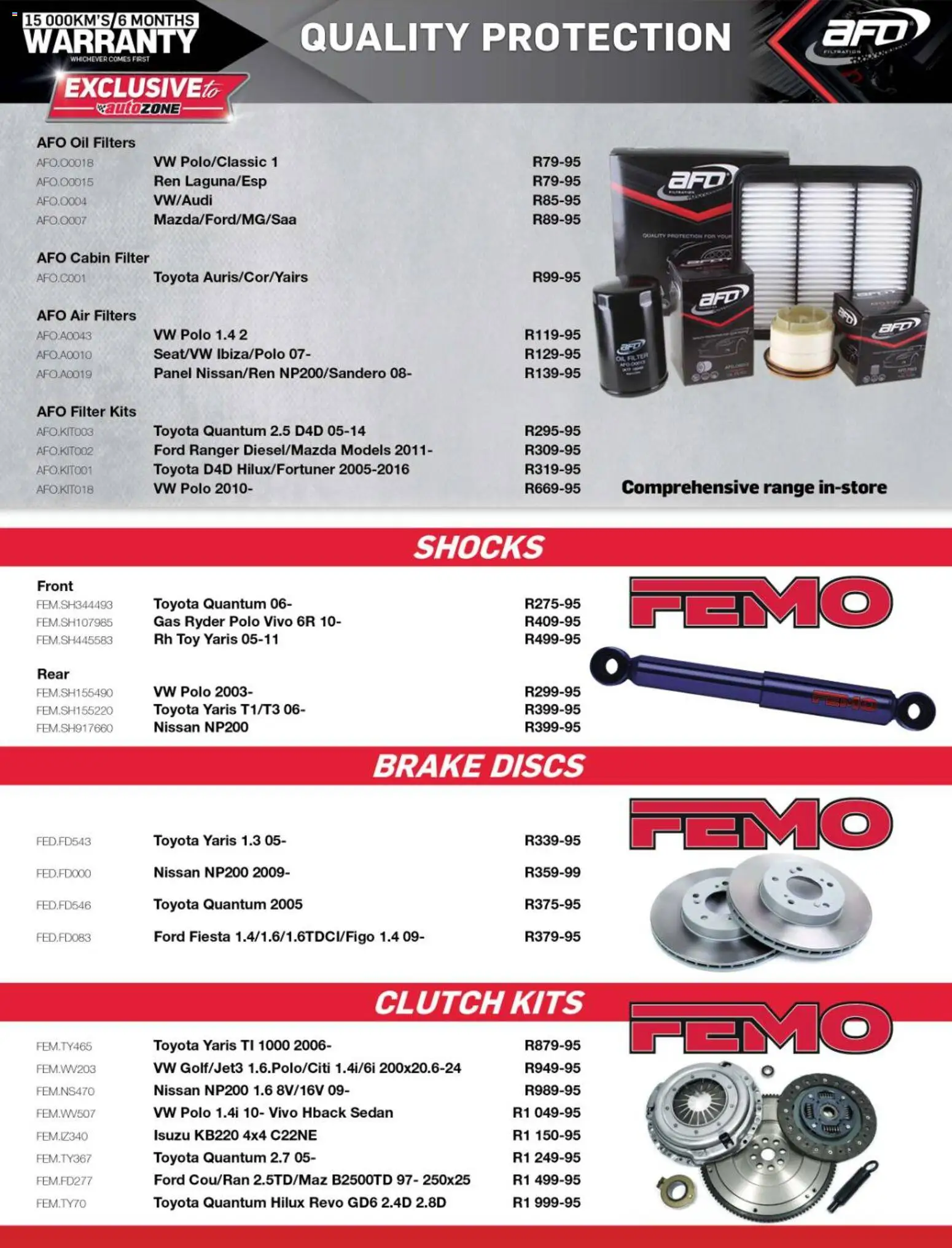 New AutoZone catalogue – valid from 23.04.2026 | Page: 12 | Products: Oil