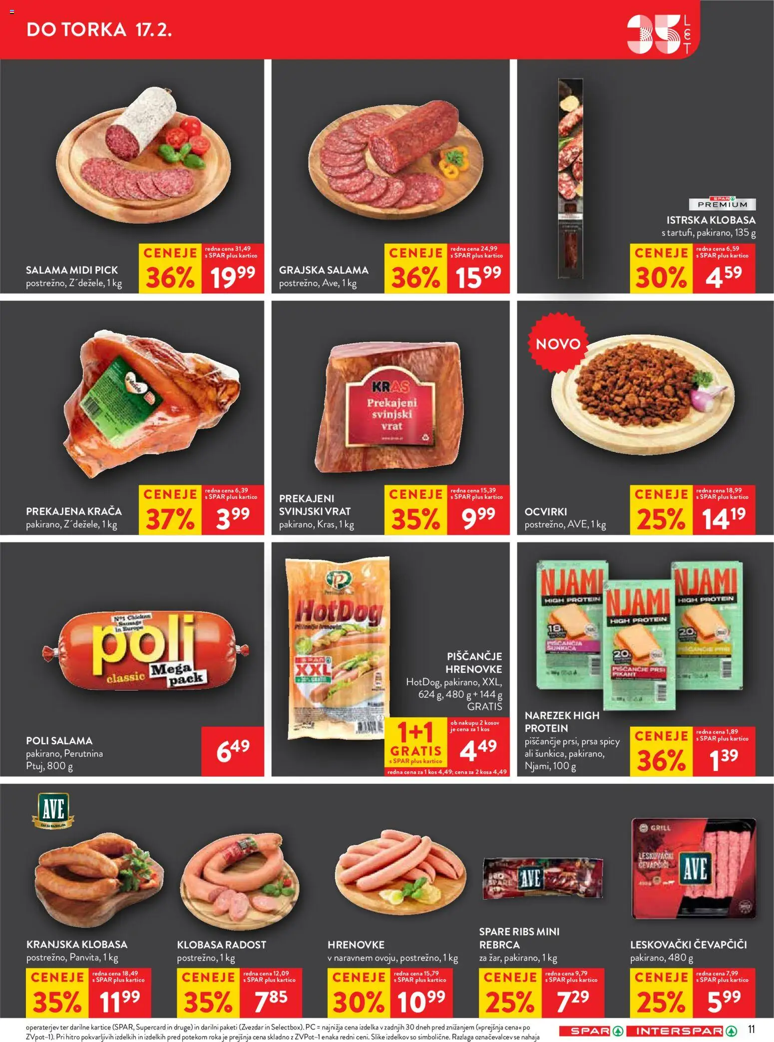 Novi Spar katalog ponudbe – veljaven od 11.02.2026 | Stran: 13