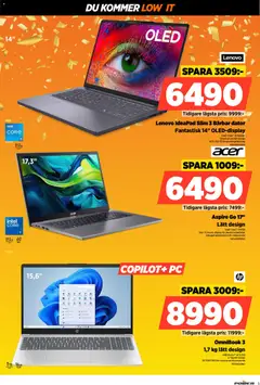 Power - erbjudanden - Förhandsvisning av reklamblad från butik Power aktuell från 16.02.2026 | Sida: 5 | Produkter: Tops, PC, Dator, Webbkamera