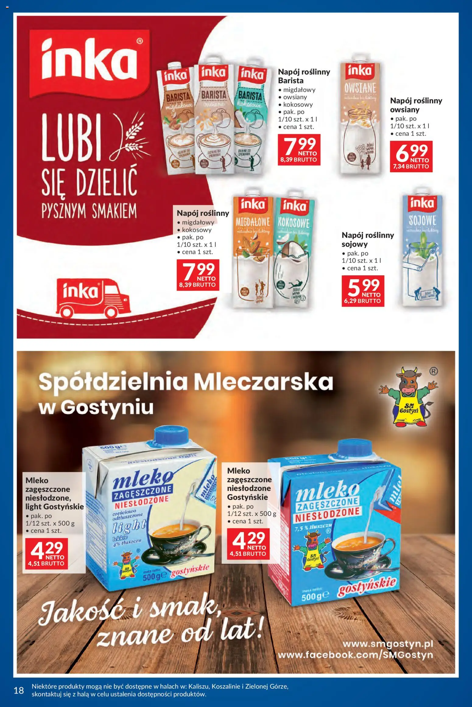 Makro Gazetka - Na wiosnę od 03.03.2026 | Strona: 18 | Produkty: Mleko