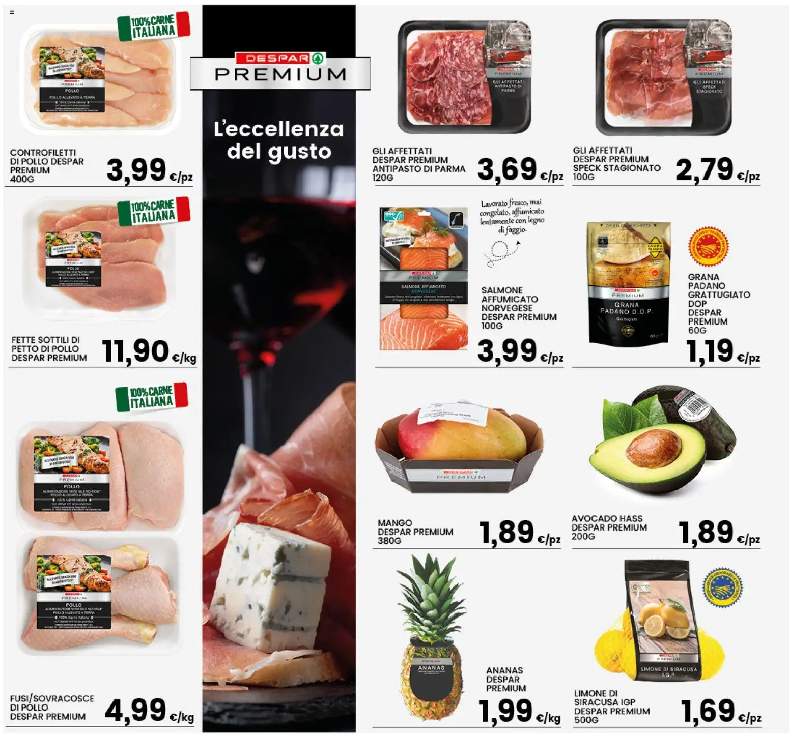 Volantino Interspar del 25.03.2026 | Pagina: 16 | Prodotti: Pollo, Mango, Ananas, Terra