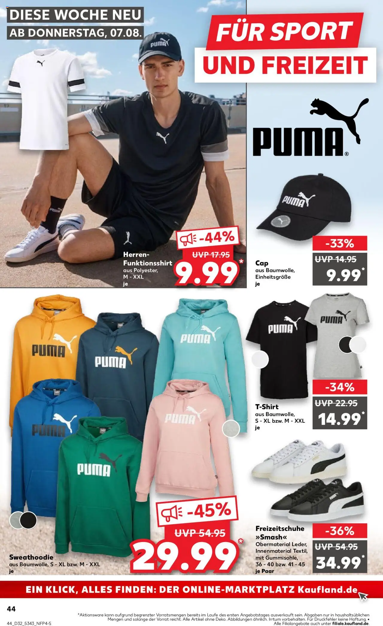 Kaufland prospekt Speyer	 - gültig ab dem 07.08.2025 | Seite: 44 | Produkte: Shirt, T-Shirt, Hoodie
