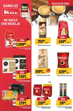Maxi katalog - pregled Maxi kataloga - važi od 19.03.2026 | Strana: 28 | Proizvode: Dolce Gusto, Kafa, Nescafé, Lavazza
