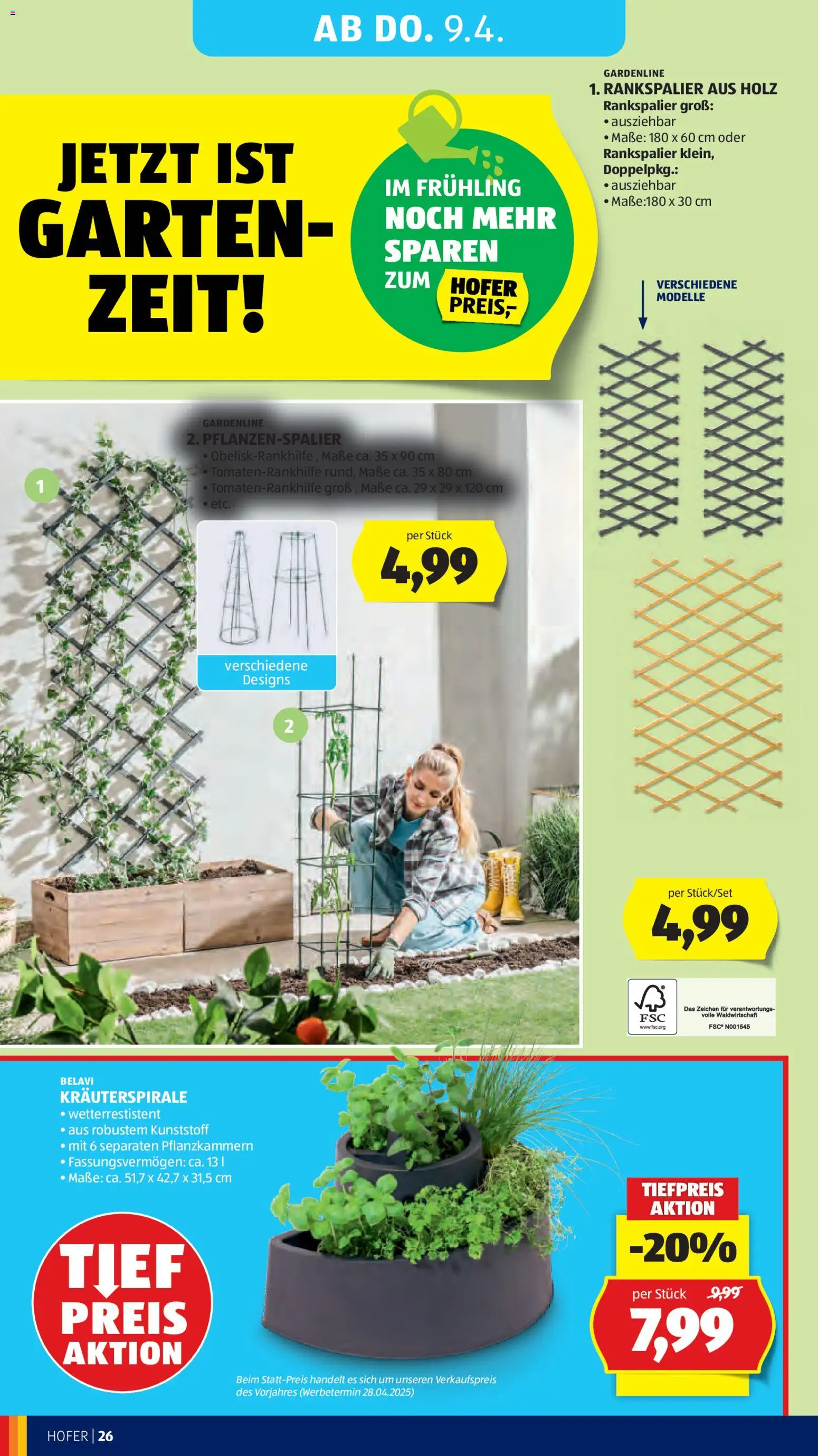 Hofer Flugblatt gültig ab 01.04.2026 | Seite: 30
