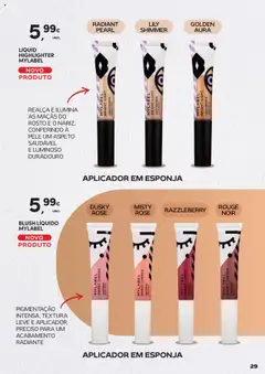 BLUSH LÍQUIDO MYLABEL, Liquid Blush │ válido de 02.09.2025 | Página: 29 | Produtos: Blush, Esponja, Maçãs