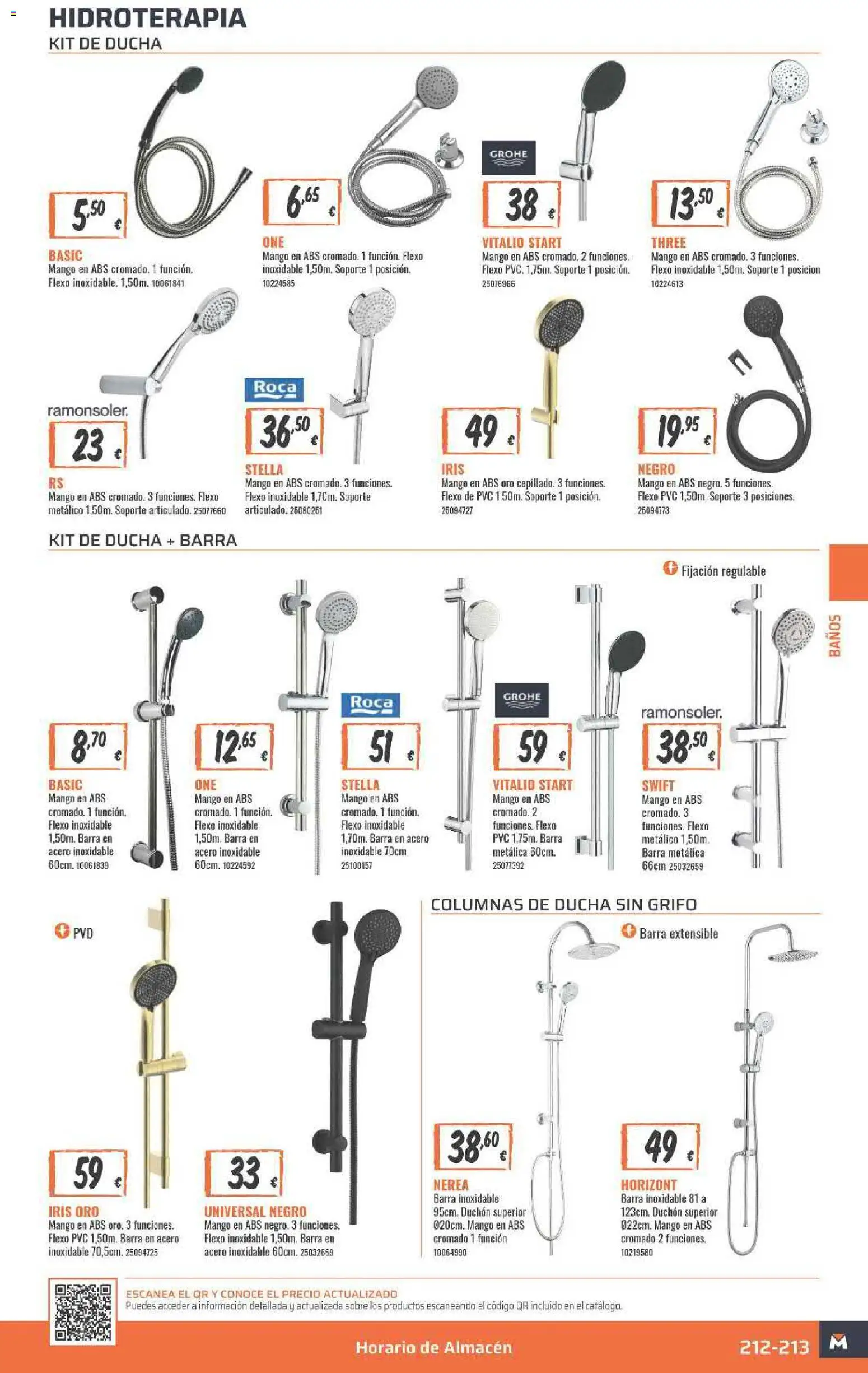 Obramat folleto │ válido desde el 23.03.2026 | Página: 213 | Productos: Ρούτερ, Ducha