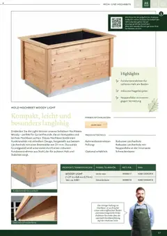 Dehner - Kreative Gartentechnik ab 01.02.2025 gültig | Seite: 57 | Produkte: Hochbeet