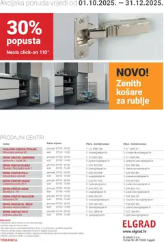 Katalog Elgrad - Pregled kataloga iz trgovine Elgrad, vrijedi od 07.01.2026 | Stranica: 24 | Proizvodi: Košare