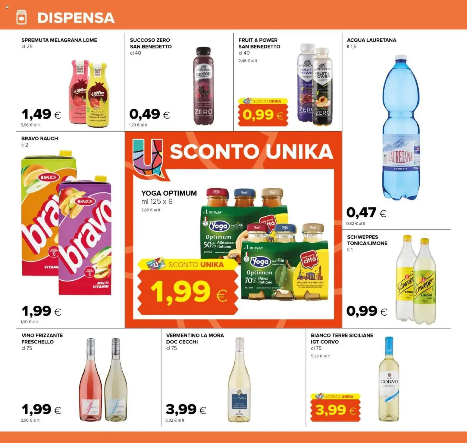 Volantino Oasi del 15.01.2026 | Pagina: 16 | Prodotti: Acqua, Limone, Vino, Pera