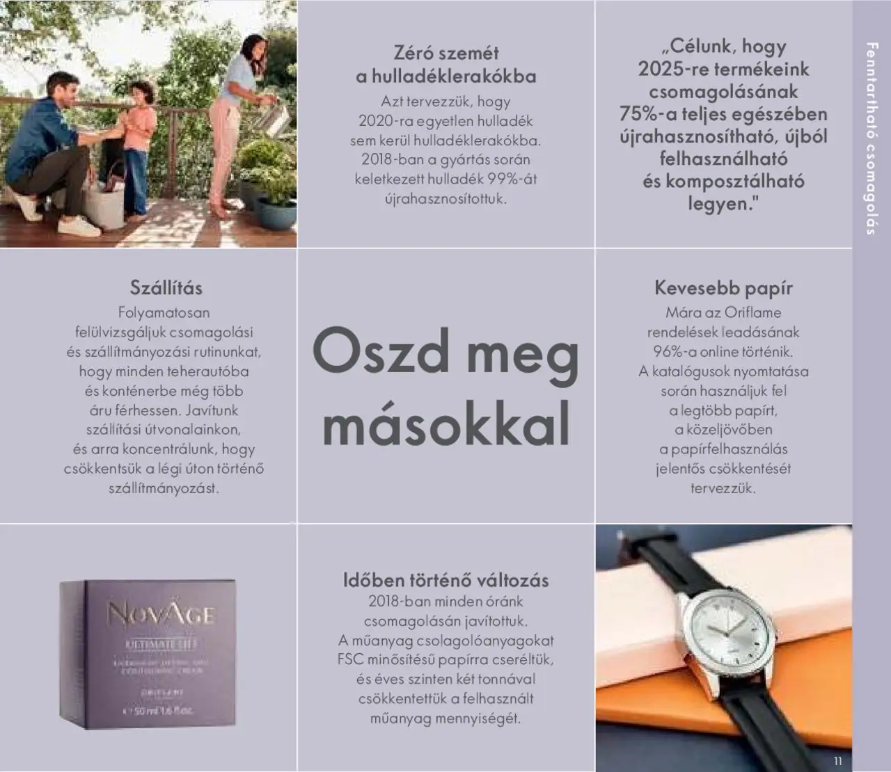 Oriflame akciós ujság - amely érvényes a következő dátumtól: 27.05.2020 | Oldal: 11