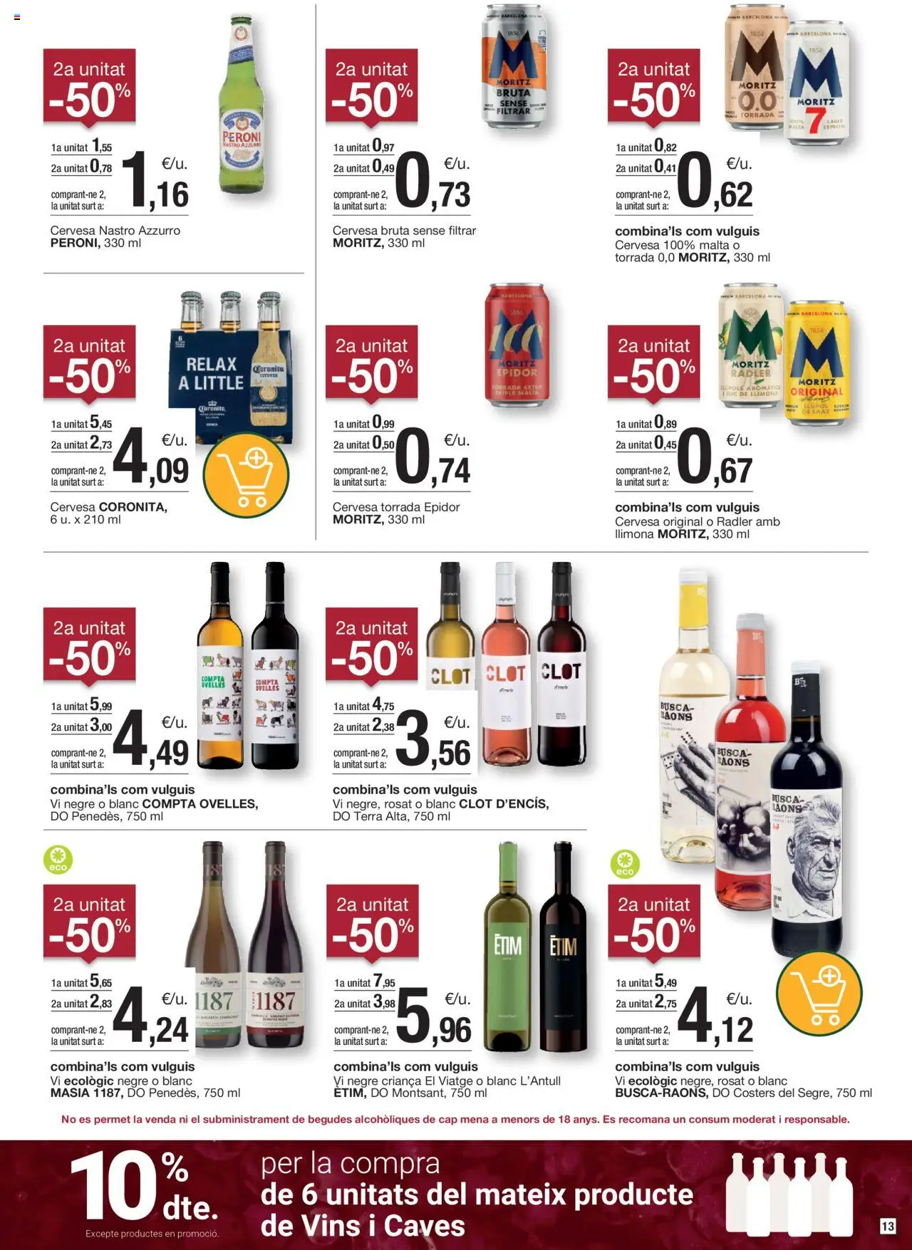Bonpreu folleto │ válido desde el 01.07.2025 | Página: 13