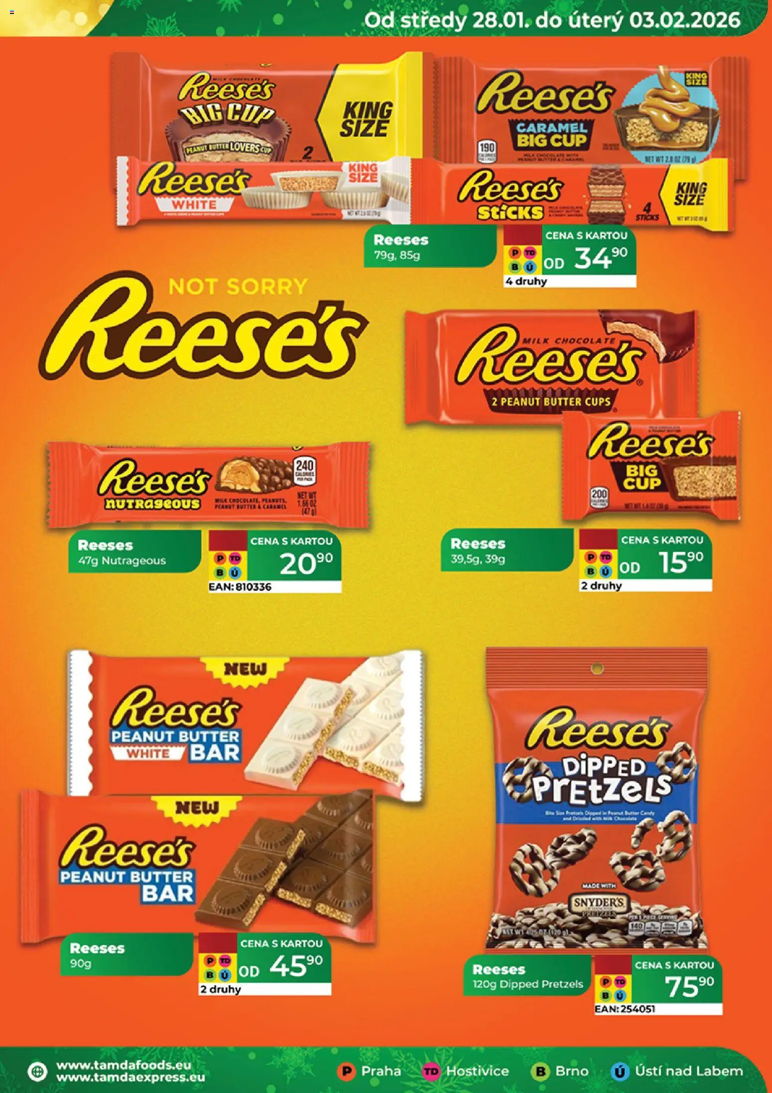 Tamda Foods leták od 28.01.2026 | Strana: 33 | Produkty: Reese's